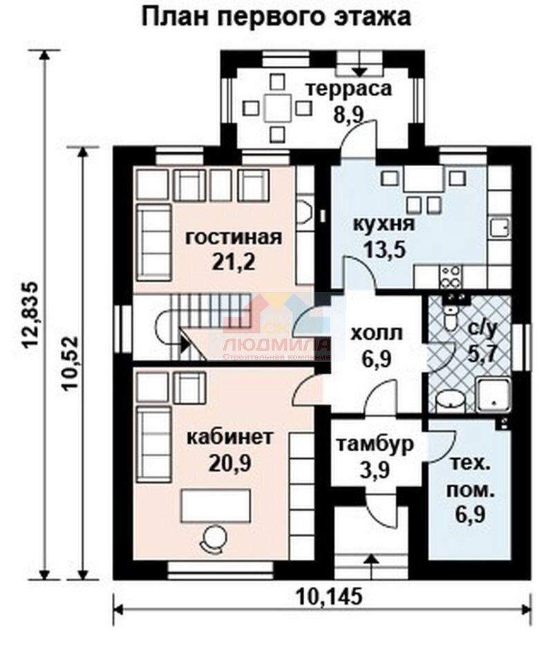 Проект дома as 2195