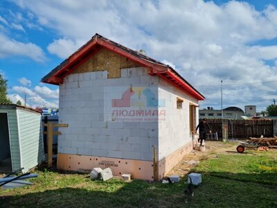 Пригородный баня монтаж крыши